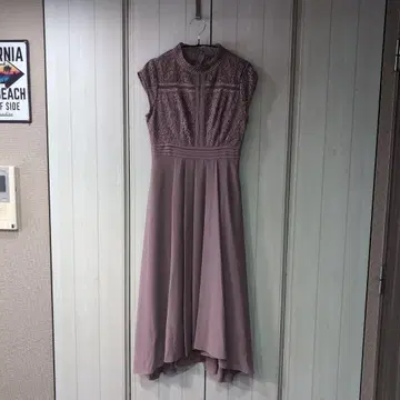 ROSE BUD 레이스 롱 원피스 드레스