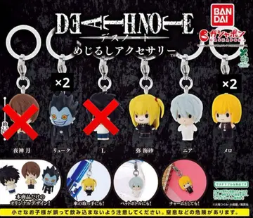 DEATH NOTE 메지루시 액세서리 4종 세트