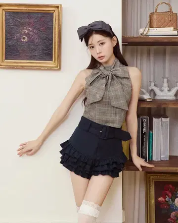 [택 포함 새상품] 베이비 프릴 숏 팬츠