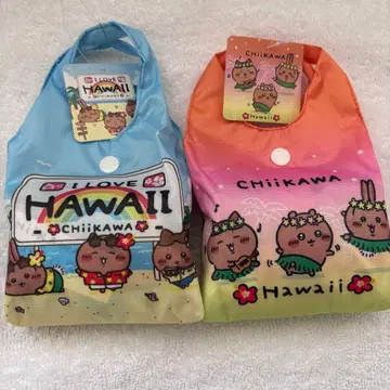 치이카와 I LOVE HAWAII 에코백 2종 세트 상세 필독