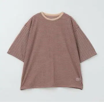 6 ROKU 뷰티앤유스 코튼 나일론 시어 보더 티셔츠