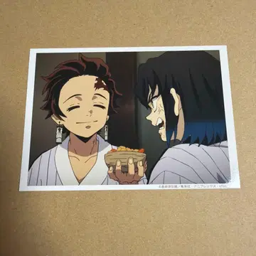 귀멸의 칼날 ufotable 카페 브로마이드 복권 입지편 탄지로 이노스케