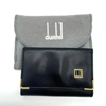 [새상품급] dunhill 코인 케이스 부착 키케이스 블랙