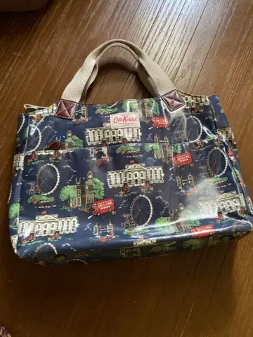 미사용 새상품! Cath Kidston 런던 패턴 2way 백