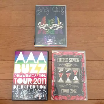 [ DVD ] AAA TOUR 2011 2012 2013 / 3개 세트