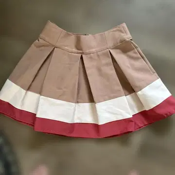 ZARA 레트로 플리츠 스커트 쇼와 레트로