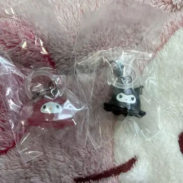 산리오 멘다코 마이멜로디 쿠로미 메지루시 액세서리 2종 세트