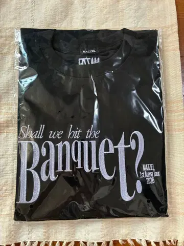 MAZZEL Shall we hit the Banquet? 셔츠 M