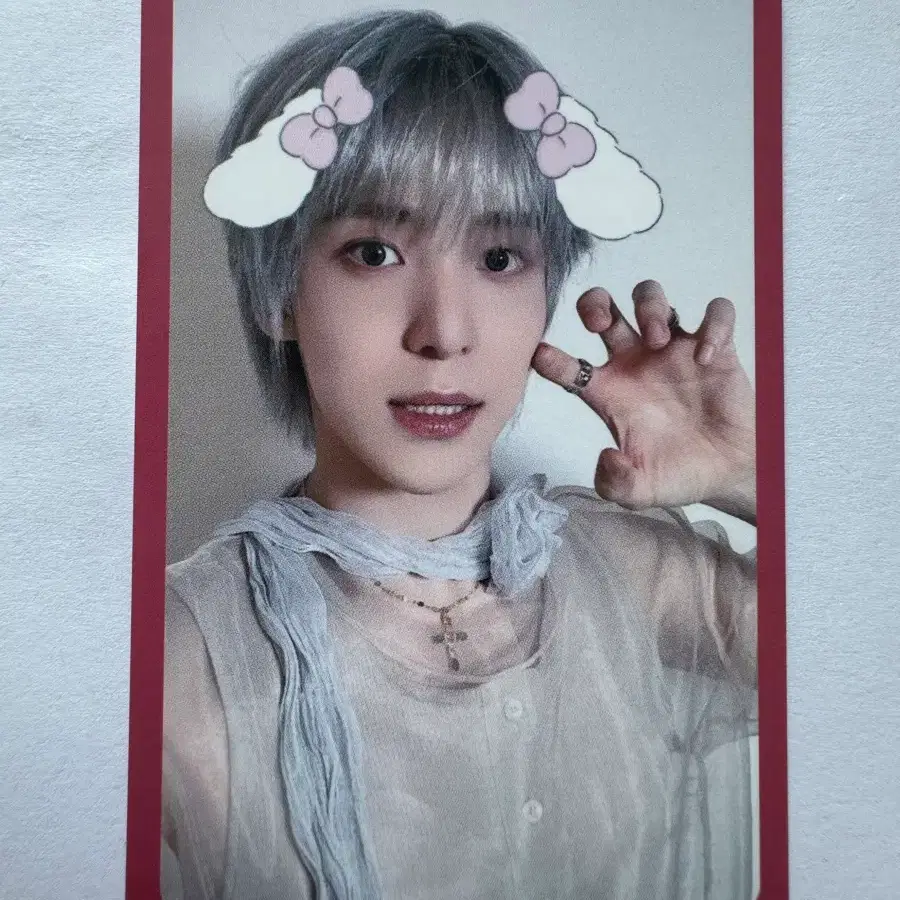 에이티즈 윤호 아온마티 공방포카