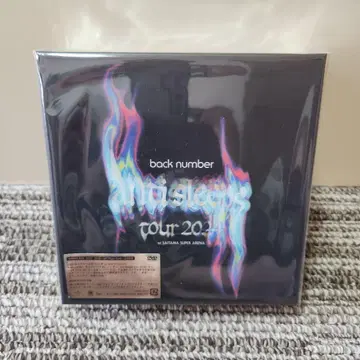 [새상품] 최초 한정 BOX back number tour 2024 DVD