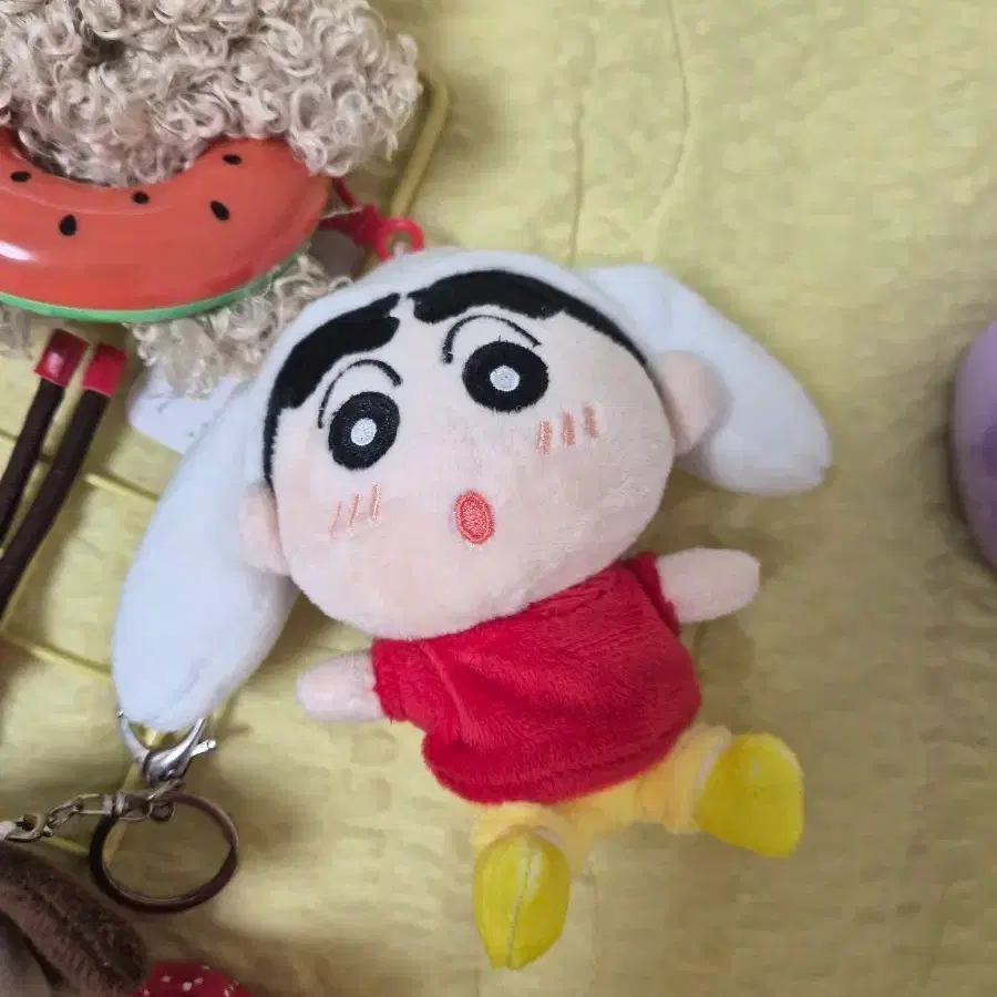 시나모롤 짱구 인형키링