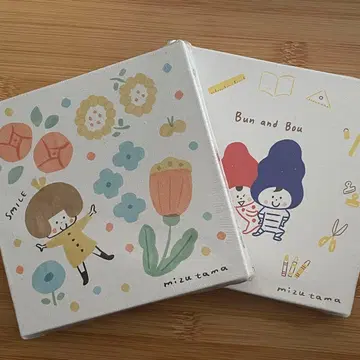 mizutama 캔버스 아트 2종 세트