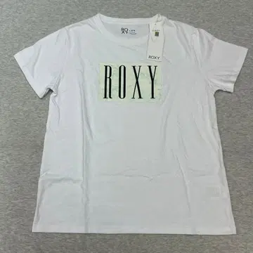 택 포함 새상품 ROXY T셔츠 화이트 L사이즈
