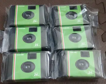 FILM CAM 흑백 24매 촬영 일회용 카메라 6개 세트