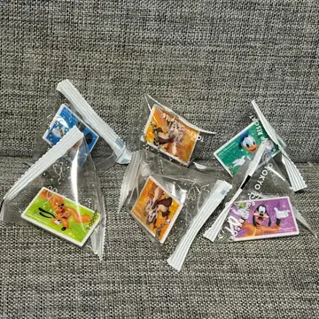 디즈니 리조트 티켓 키링 키홀더 6개 묶음 판매