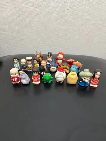 스튜디오 지브리 센과 치히로의 행방불명 벼랑 위의 포뇨 토토로 손가락 인형 21개
