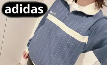 adidas 하프 지퍼 맨투맨 스트라이프