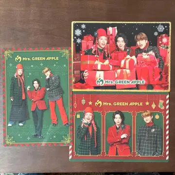 Mrs. GREEN APPLE 비주얼 시트 로손