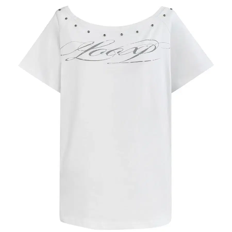 looxp루프 오프숄더 반팔티