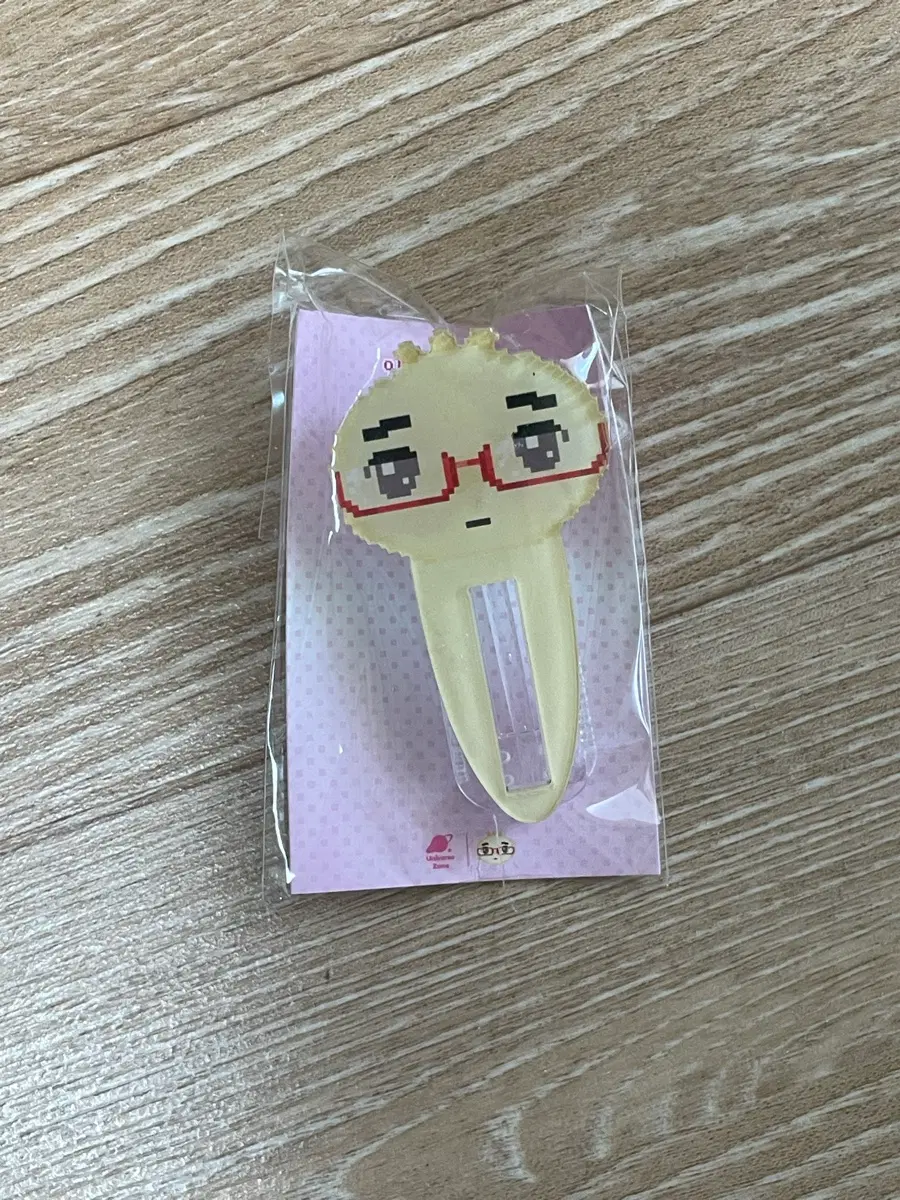 안경만두 헤어핀