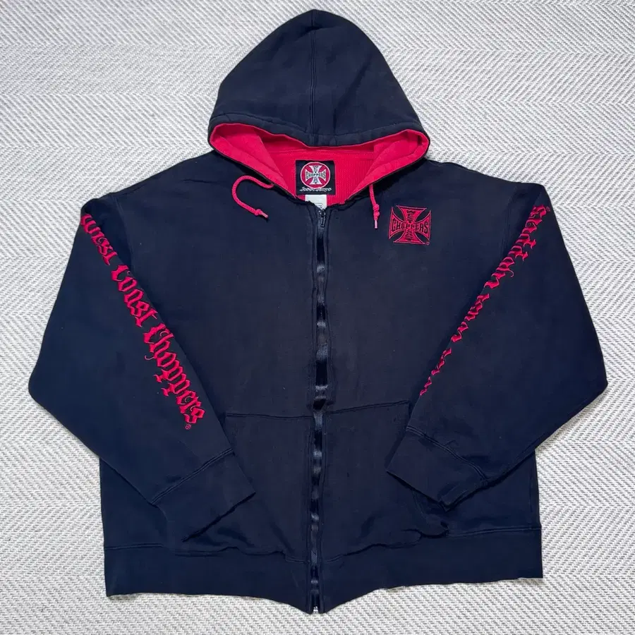 (XL) 빈티지 웨스트코스트차퍼스 써멀 후드집업 WCC
