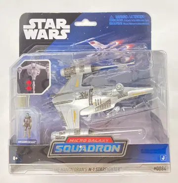 JAZWARES SERIES 4 / MICRO GALAXY SQUADRON THE MANDALORIANS N-1 STARFIGHTER 0084