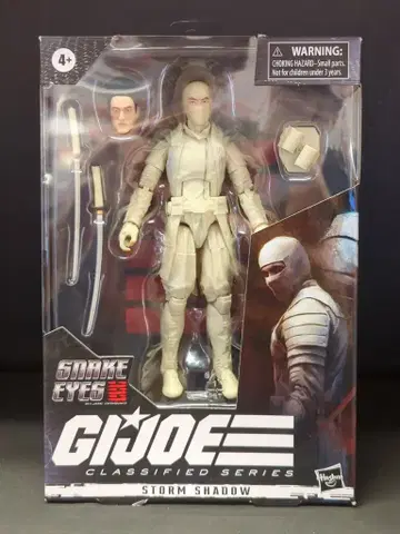 HASBRO 17 / CLASSIFIED SNAKE EYES / GI JOE ORIGINS STORM SHADOW 6인치