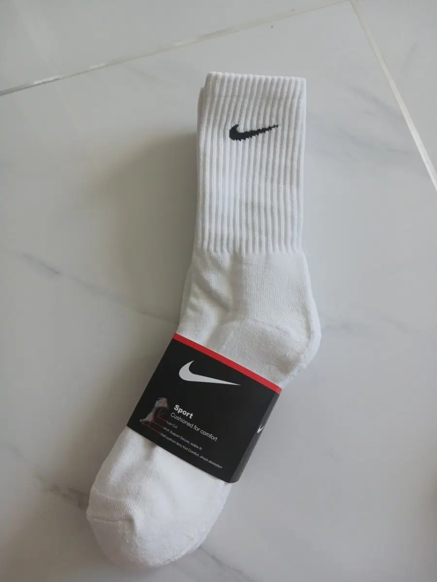 정품] 나이키 NIKE 스탠다드 스우시 장목 스포츠 양말ㅡ 이중바닥