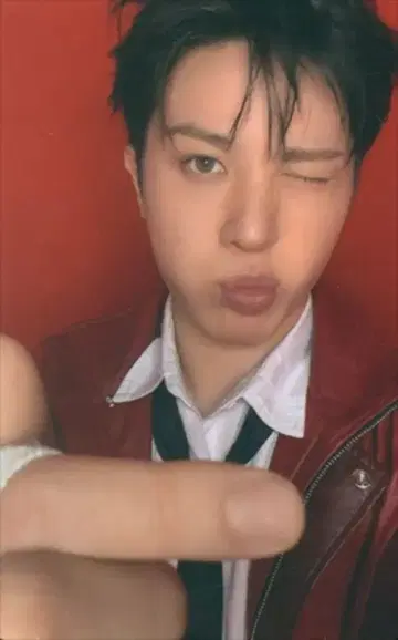 TREASURE PHOTO BOOK RED ver. JUNGHWAN NEW WAV