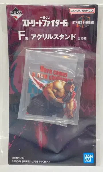 BANDAI SPIRITS 제일복권 스트리트 파이터 6 F상 에드몬드 혼다 아크릴 스탠드