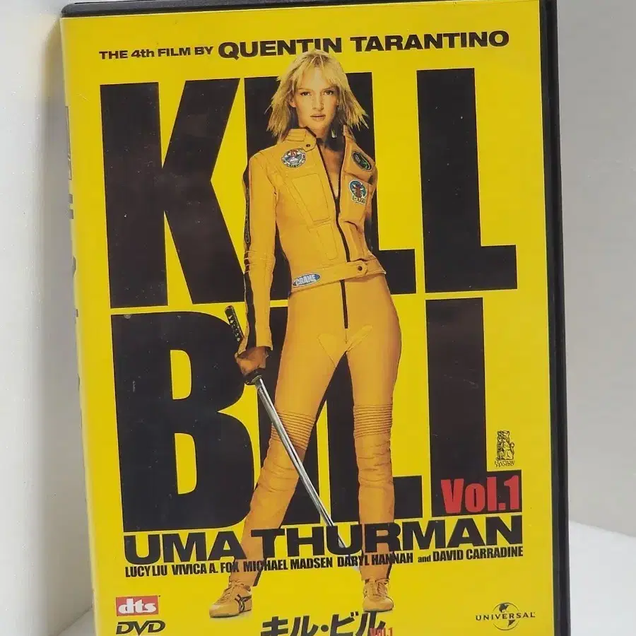 킬빌 Vol.1 DVD 킬빌 Vol.1 일본판 우마서먼 주연