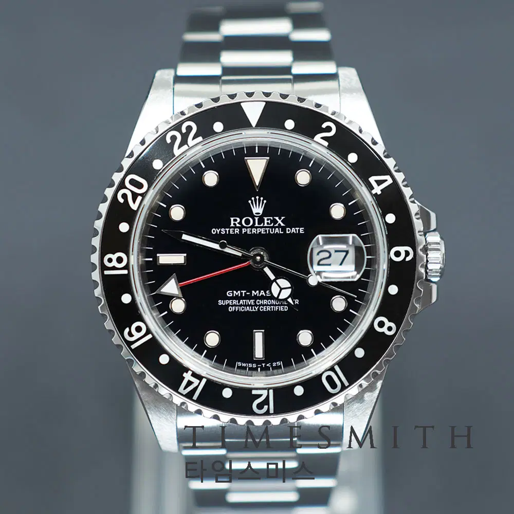 [롤렉스] 빈티지 GMT-마스터 블랙 16700
