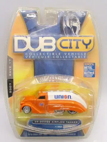JADATOYS 1/64 DUB CITY KUSTOMS '39 DODGE AIRFLOW TANKER 12002
