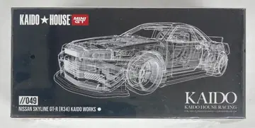 TSM 1/64 MINI GT 닛산 스카이라인 GT-R R34 카이도 웍스 V2 (우핸들) KHMG049