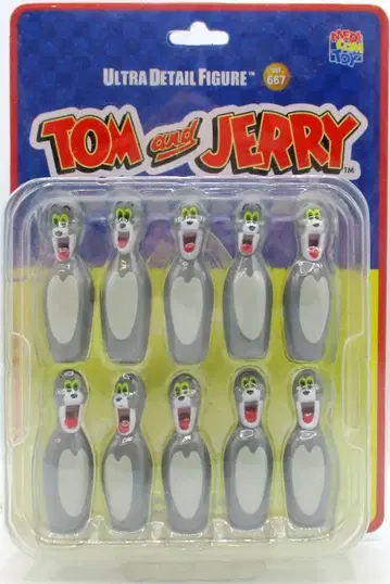 메디콤 토이 TOM and JERRY 시리즈 3/ULTRA DETAIL 피규어 TOM (볼링 핀) 667