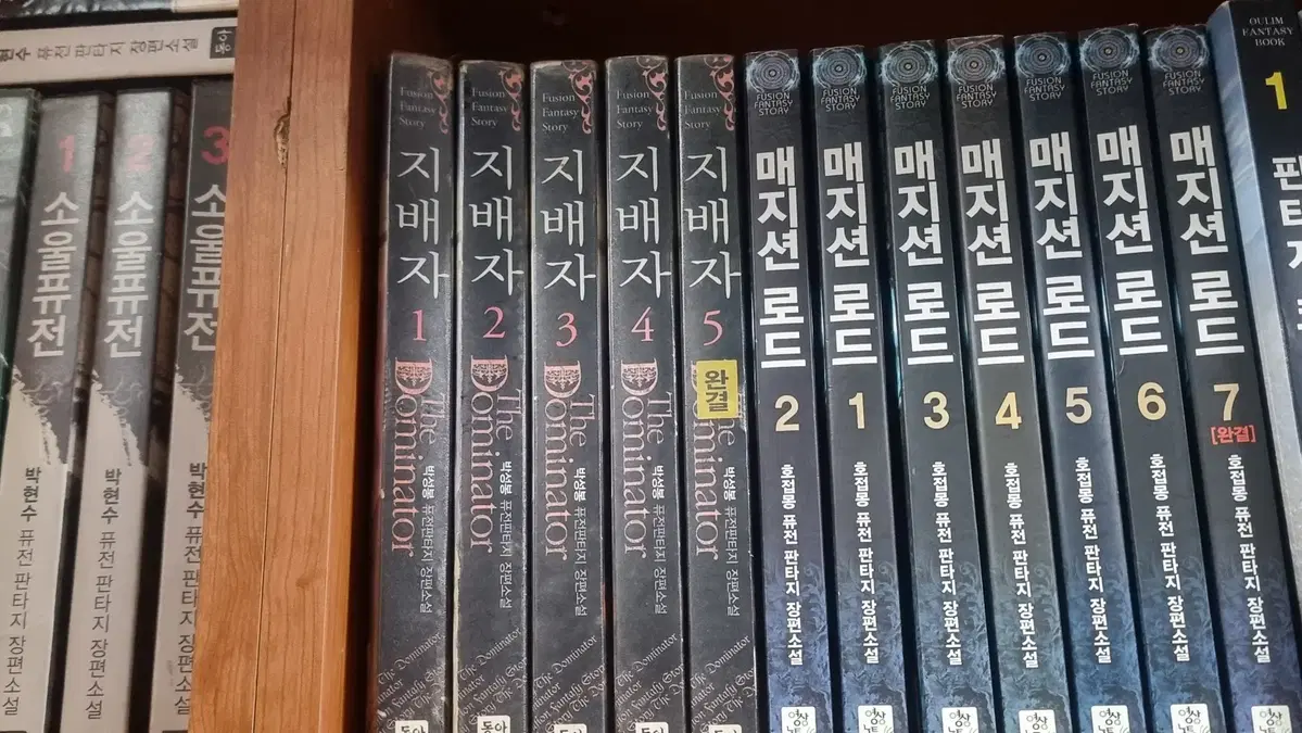 지배자 1-5 완 박성봉 퓨전판타지 소설