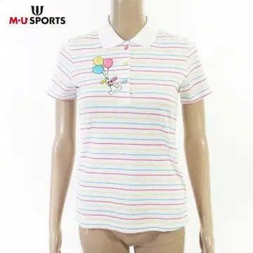 새상품 MU SPORTS 피케 셔츠 40 LCS1761 M 사이즈 골프