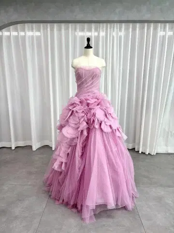 VERA WANG 베라왕 핑크 헤일리 웨딩 드레스
