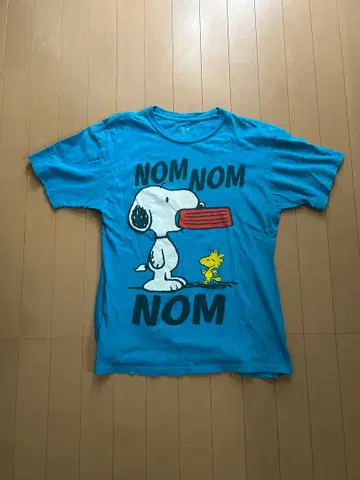 PEANUTS 공식 스누피 프린트 T셔츠