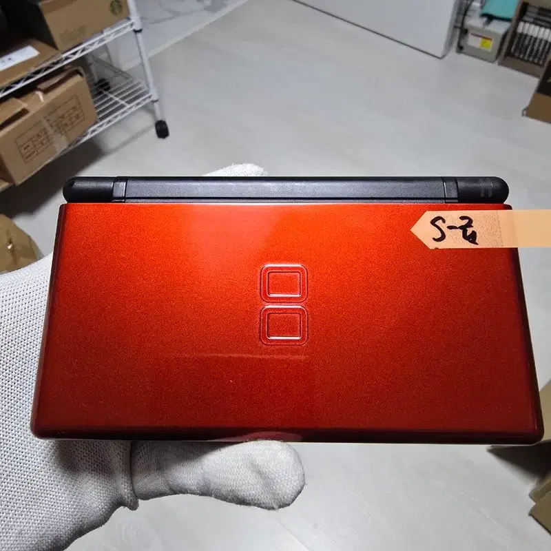 S-급 닌텐도 DS Lite DSL 크림슨 블랙