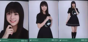 노기자카46 회장 한정 랜덤 브로마이드 토미사토 리나 한여름 전국 투어 2022 T셔츠 도쿄 ver. 컴프