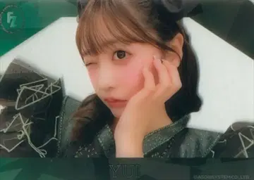 FRUITS ZIPPER 기하학 BLACK 의상 costume edition 사쿠라이 유이 클리어 트레이딩 카드 3
