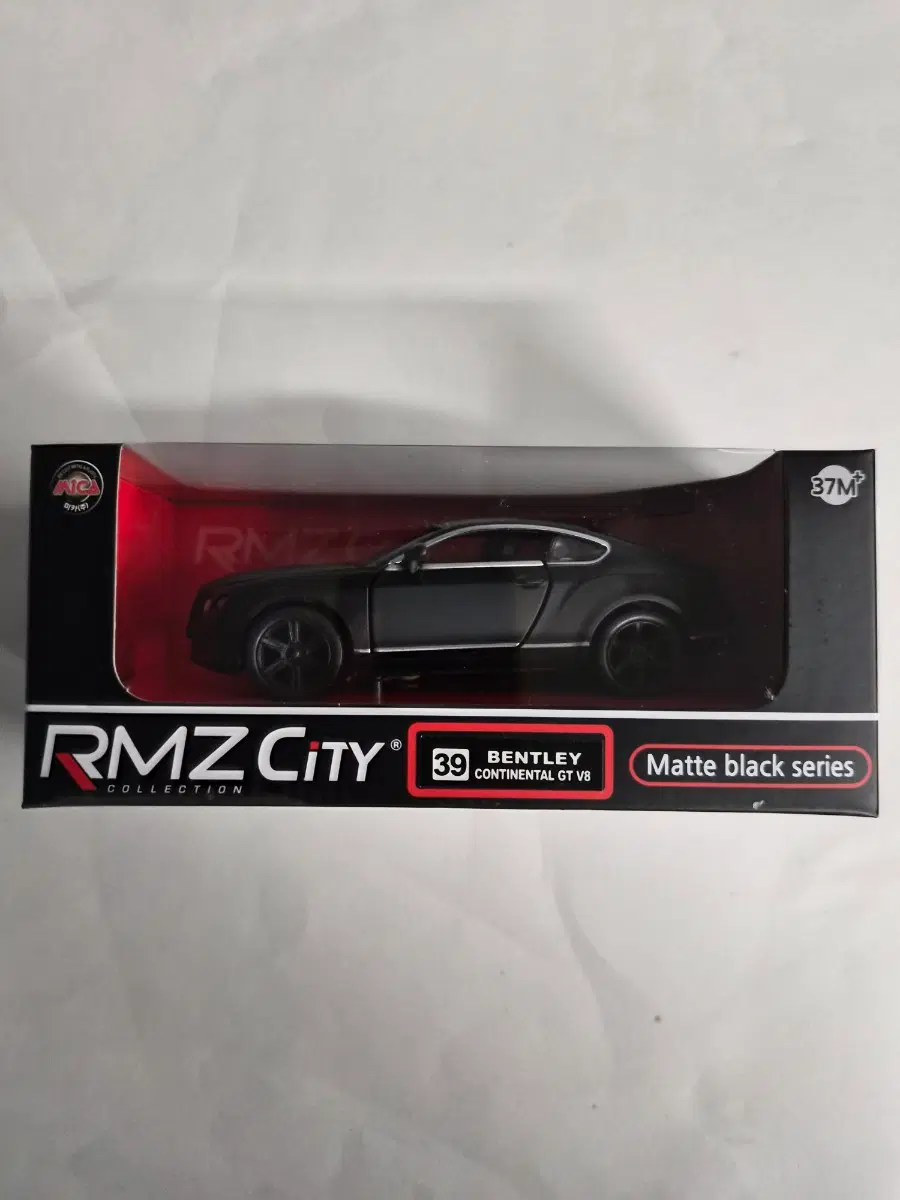 RMZ City 벤틀리 컨티넨탈 GT V8 Matte Black Series 미개봉
