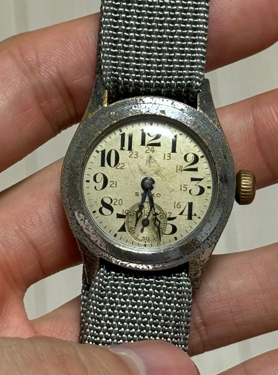 세이코 Seiko 세계 2차전쟁 해군 군용 시계 다이버st