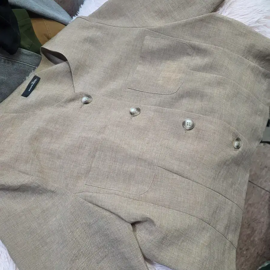 S.메종드 로엠 여름 자켓 . 55 가슴4l6cm총장53cm. 여