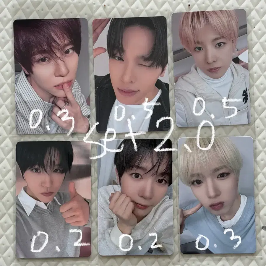 엔시티위시 260317 컬러 팝머치 4회차 미공포 양도 ver.2