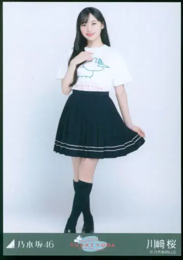 노기자카46 회장 한정판 브로마이드 카와사키 사쿠라 요다 유키 졸업 콘서트 T셔츠 히키