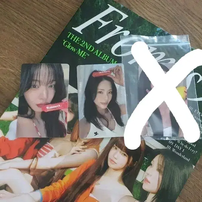 프로미스나인 글로우미 앨범 포카 교환