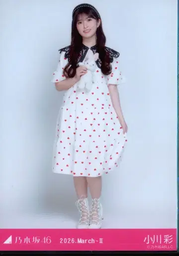 노기자카46 WebShop 한정판 오가와 아야 2026.March-II 앨리스 코디 히키