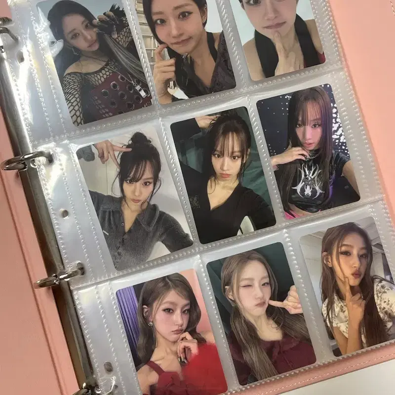 9포켓 포카 바인더 아이브 보넥도 아일릿 투바투 엔시티 세븐틴 르세라핌